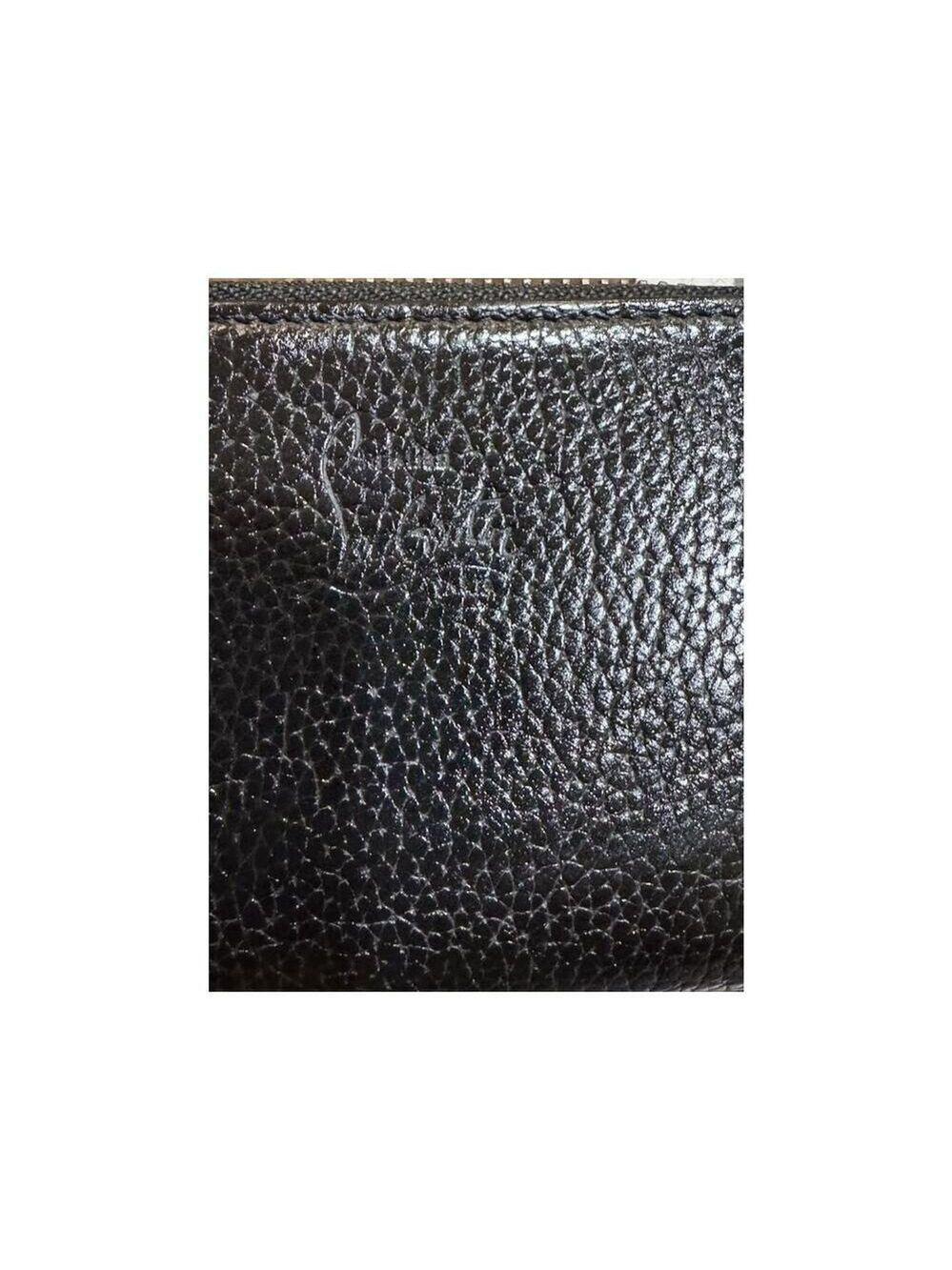 Christian Louboutin Panettone Studded Leather Coin wallet with box and dust bag - Picture 5 of 16